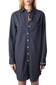 Rorning Pop Dress | Navy Blue
