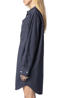 Rorning Pop Dress | Navy Blue