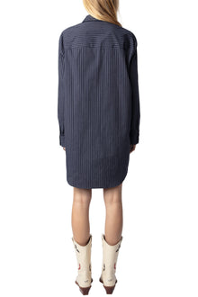 Rorning Pop Dress | Navy Blue