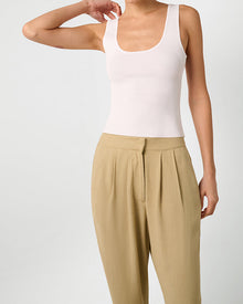 Scoop Top | White