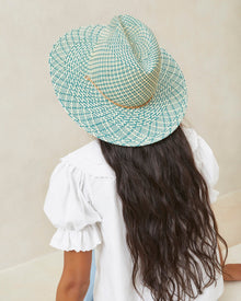 Wylie Straw Hat | Natural/Emerald