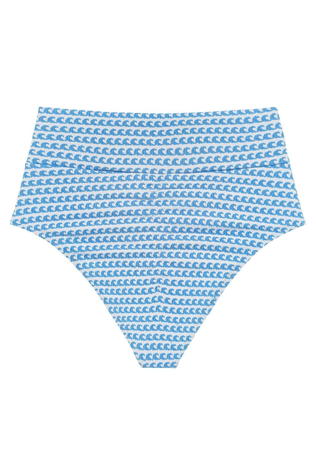 Added Coverage High Rise Bikini Bottom | Wave Repeat