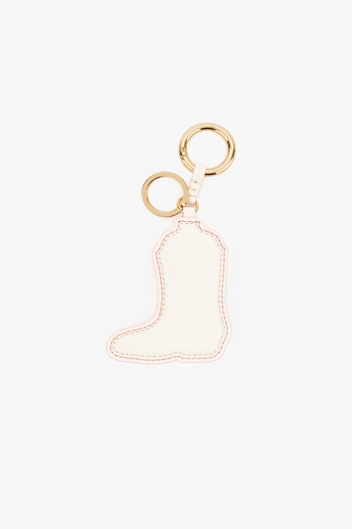 Western Boot Keyring | Chalk Pink