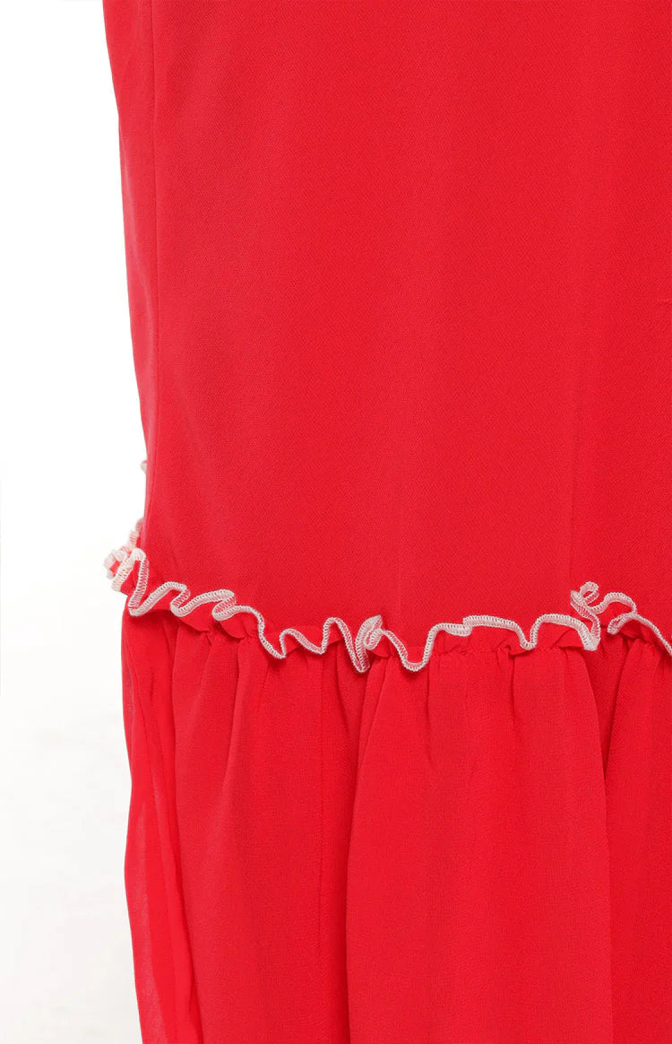 Wiatt Maxi Skirt | Red
