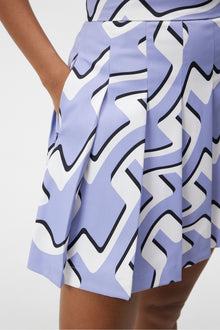 Women | Adina Print Skirt | Bridge Wave Sweet Lavender