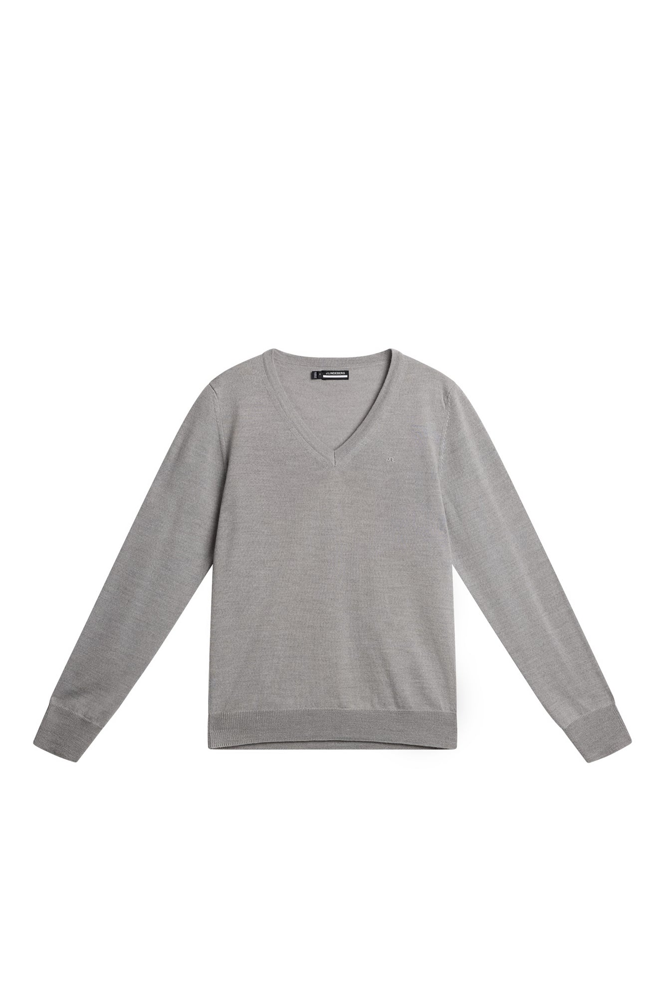 Women | Amaya Knitted Sweater | Light Grey Melange