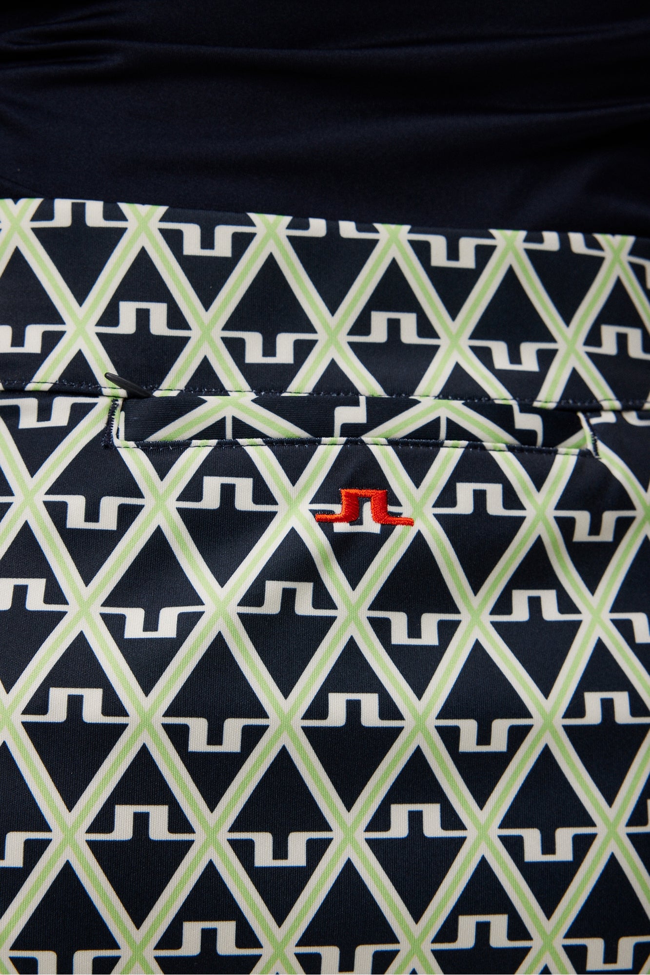 Women | Amelie Print Skirt | Geo JL Navy