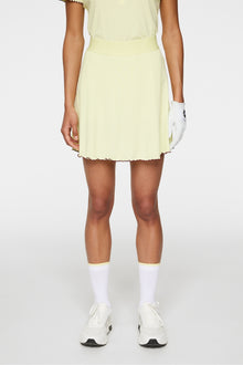 Women | Anja Skirt | Pale Lime Yellow