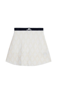 Women | Aper Knitted Skirt | White