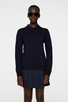 Women | Aria Knitted Sweater | JL Navy