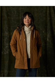 Women | Betsie Canvas Coat | Maple Glaze