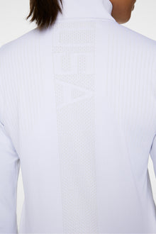 Women | Clarette Seamless Full Zip Amb | White