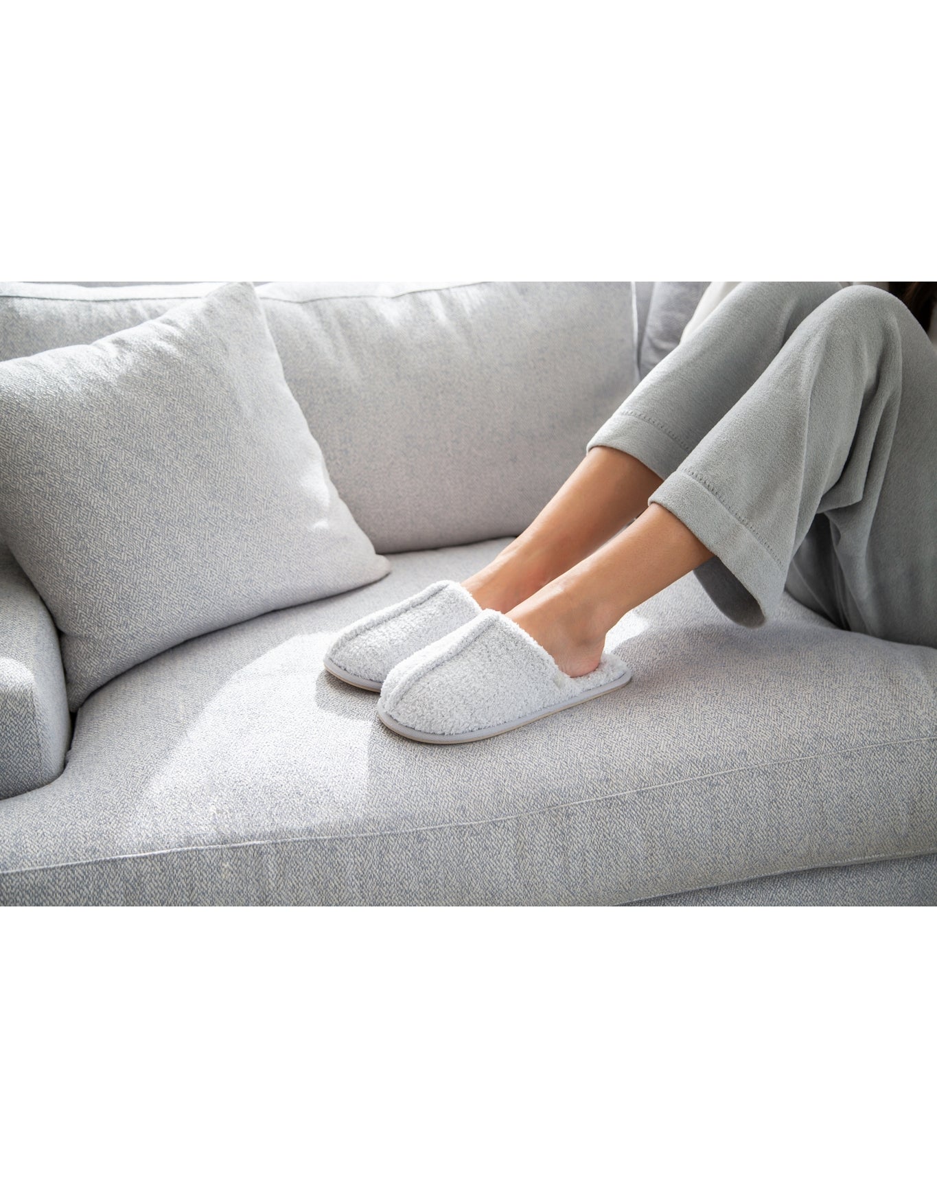 Women | Cozy Slipper | He Stone-White
