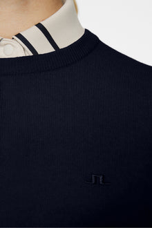 Women | Gia Cashmere Crewneck | JL Navy