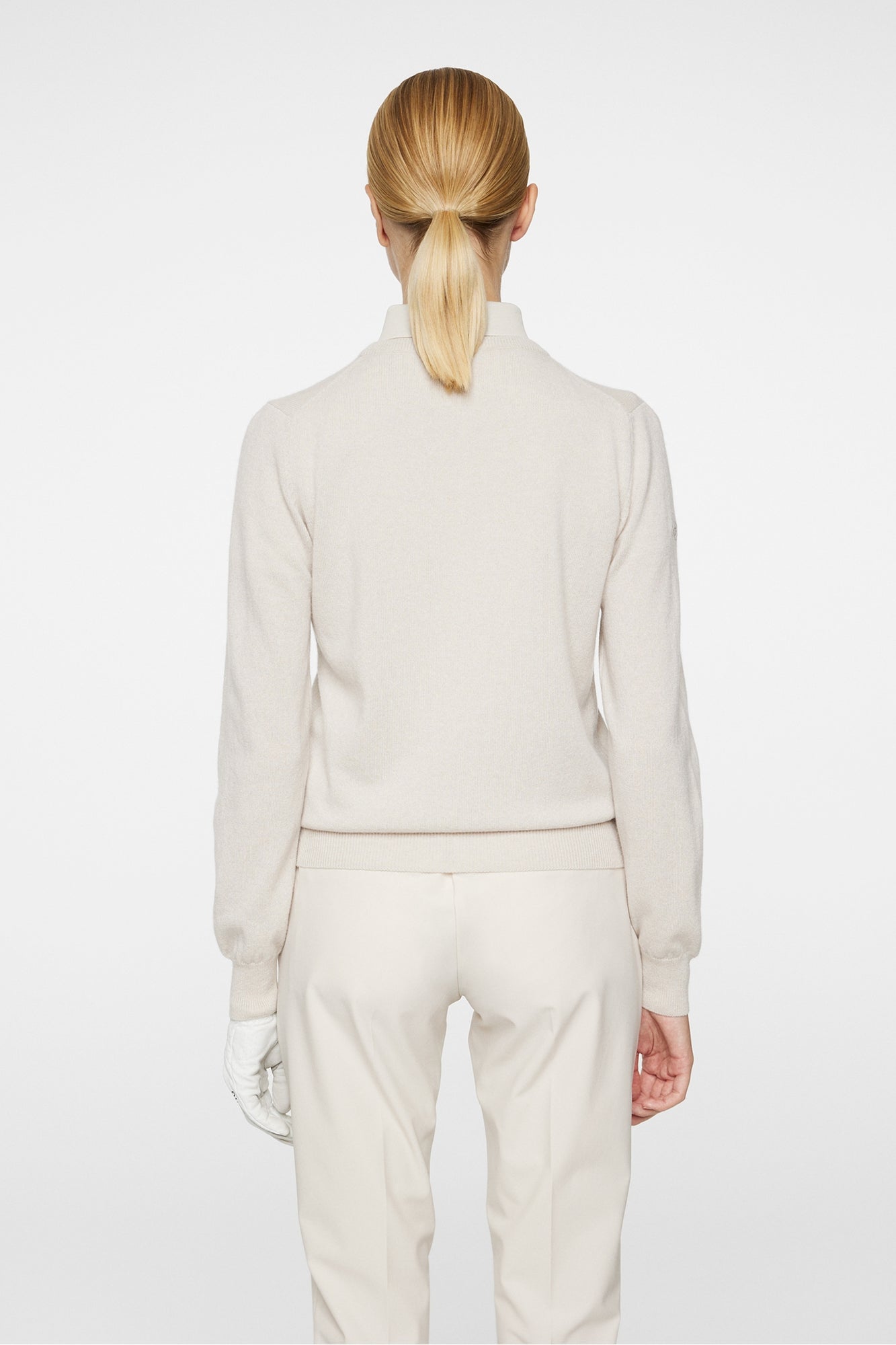 Women | Gia Cashmere Crewneck | Moonbeam