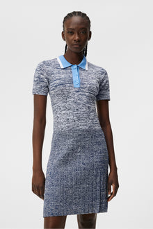 Women | Holly Knitted Dress | Estate Blue