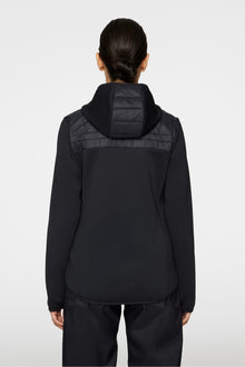 Women | Holma Quilt Hybrid Hood | Black
