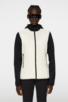 Women | Holma Quilt Hybrid Hood | Whisper White