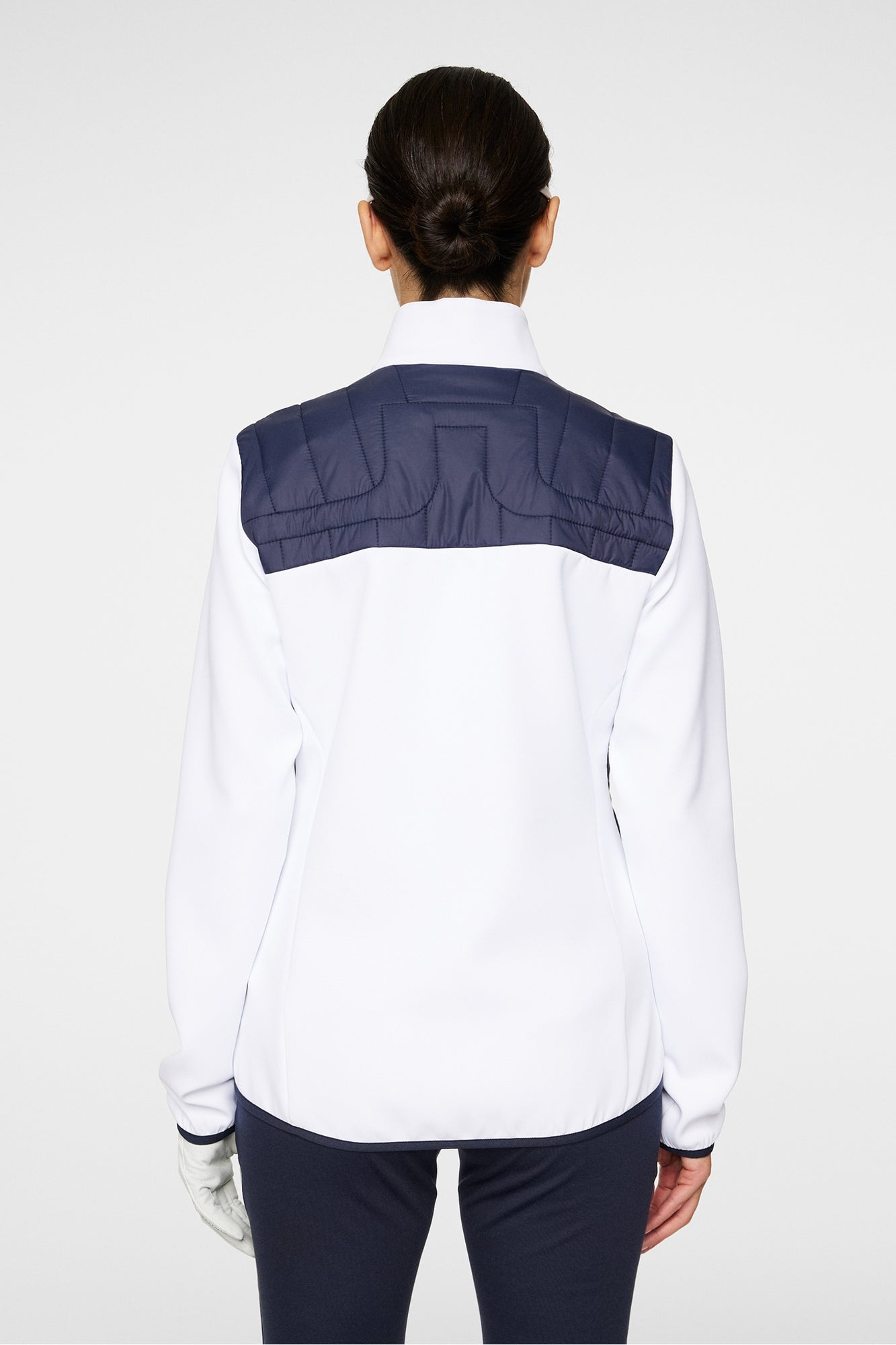 Women | Holma Quilt Hybrid Jacket | JL Navy