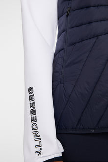 Women | Holma Quilt Hybrid Jacket | JL Navy