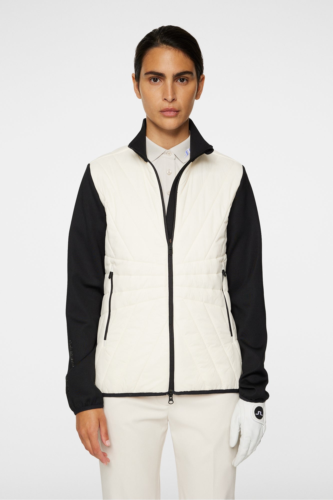 Women | Holma Quilt Hybrid Jacket | Whisper White