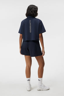 Women | Iris Cropped Top | JL Navy