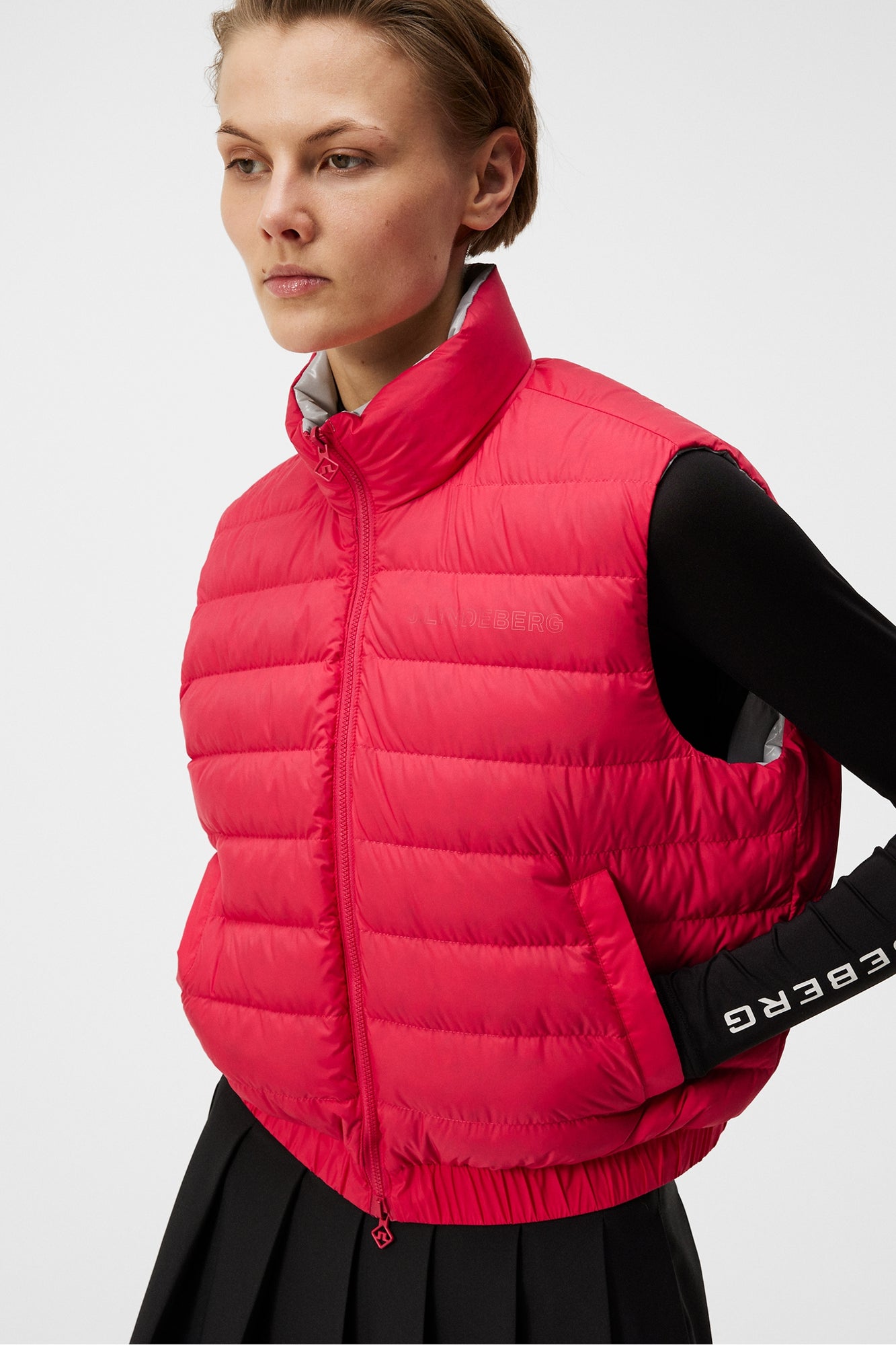 Women | Isla Reversible Vest | Silver