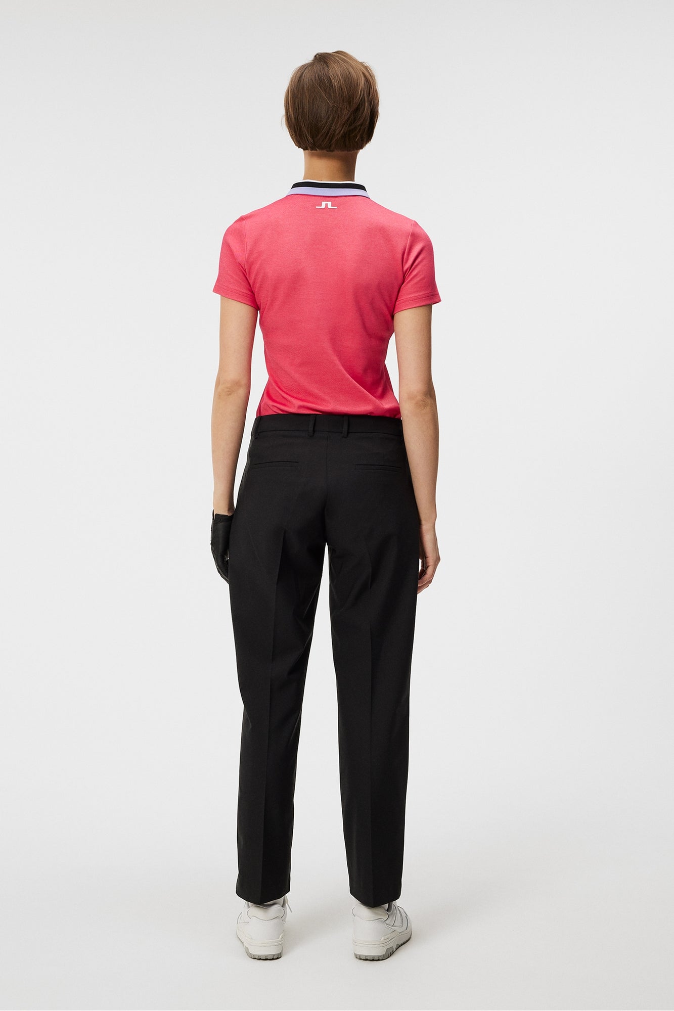 Women | Ivy Polo | Rose Red Melange