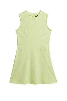Women | Jasmin Dress | Pale Lime Yellow