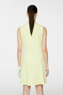 Women | Jasmin Dress | Pale Lime Yellow