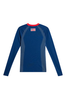 Women | Joelle Seamless Longsleeve | Estate Blue