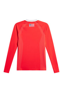 Women | Joelle Seamless Longsleeve | Flame Scarlet