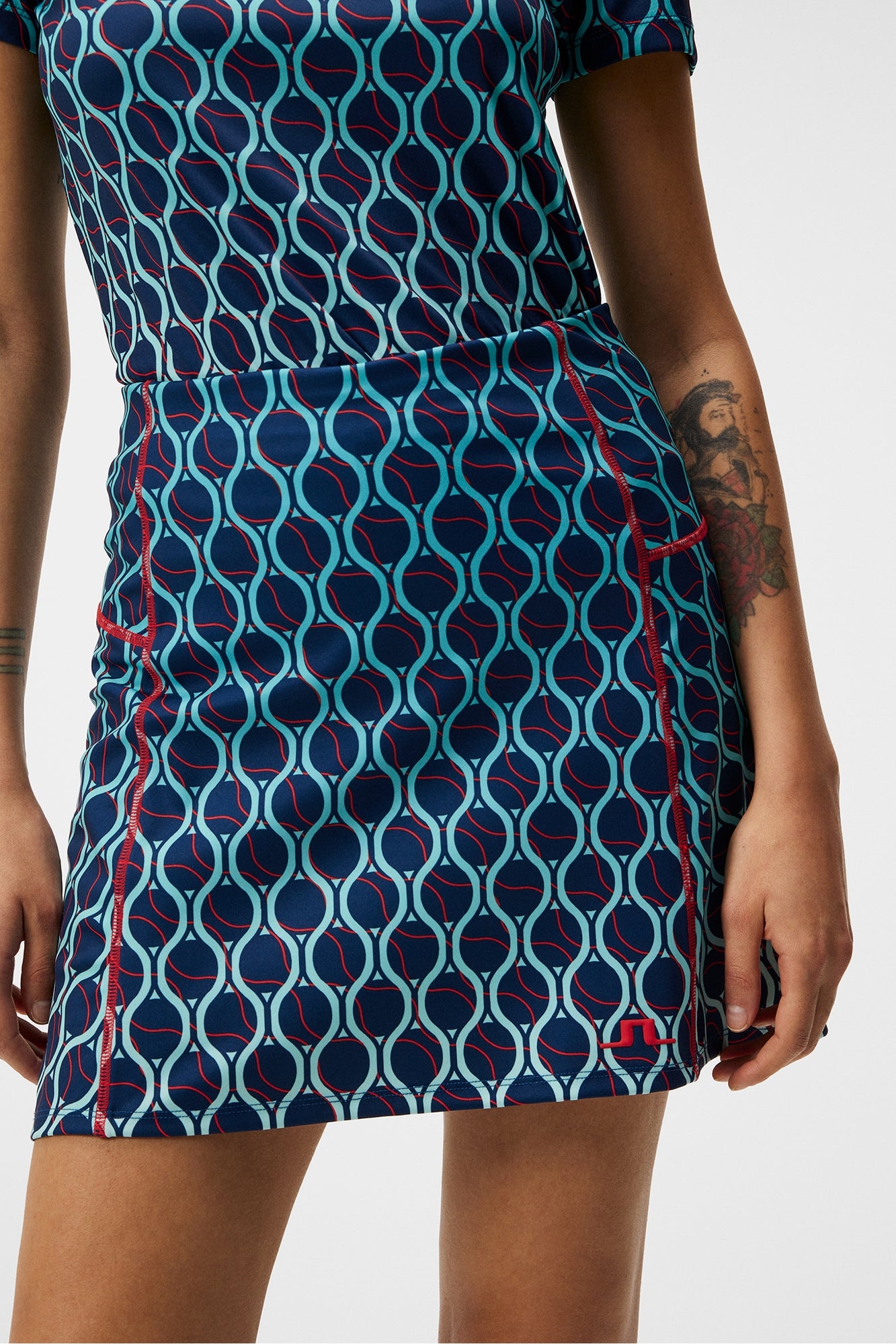 Women | Kayla Skirt Print | Racket Fade Estate