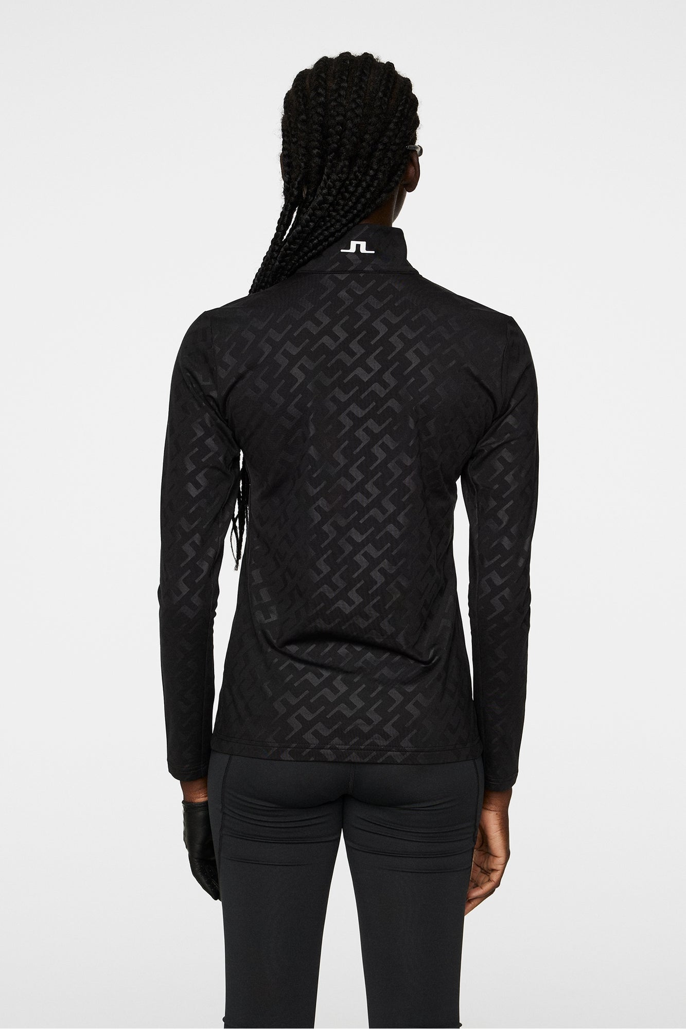 Women | Lauryn Deboss Mid Layer | Bias Bridge Black