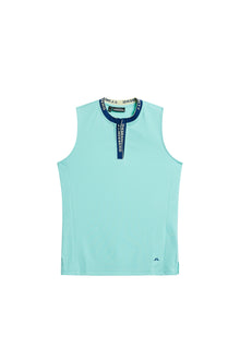 Women | Leya Sleeveless Top | Aruba Blue
