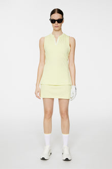 Women | Leya Sleeveless Top | Pale Lime Yellow