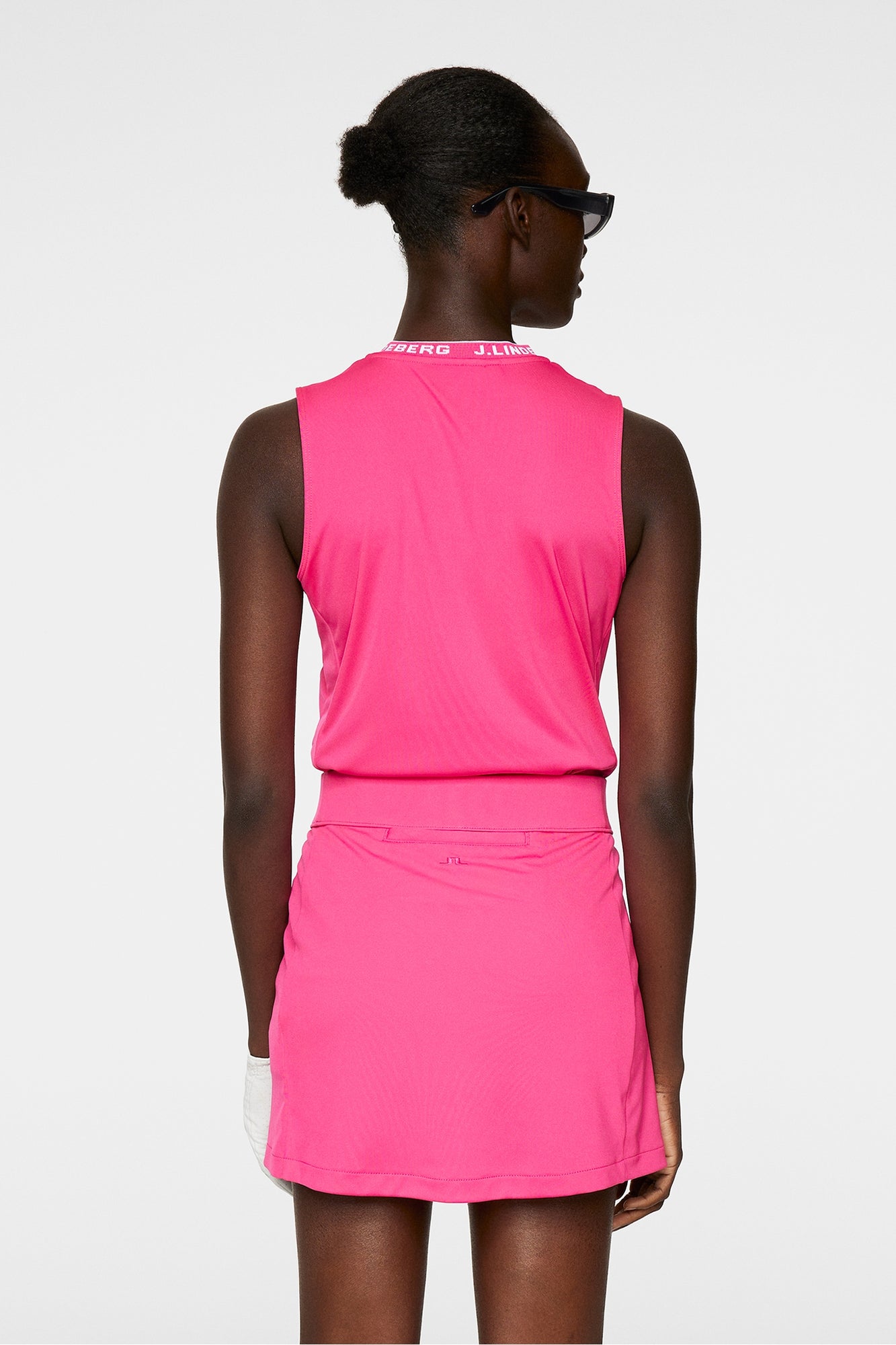 Women | Leya Sleeveless Top | Pink Peacock