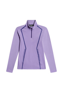 Women | Lina Quarter Zip Mid Layer | Bougainvillea