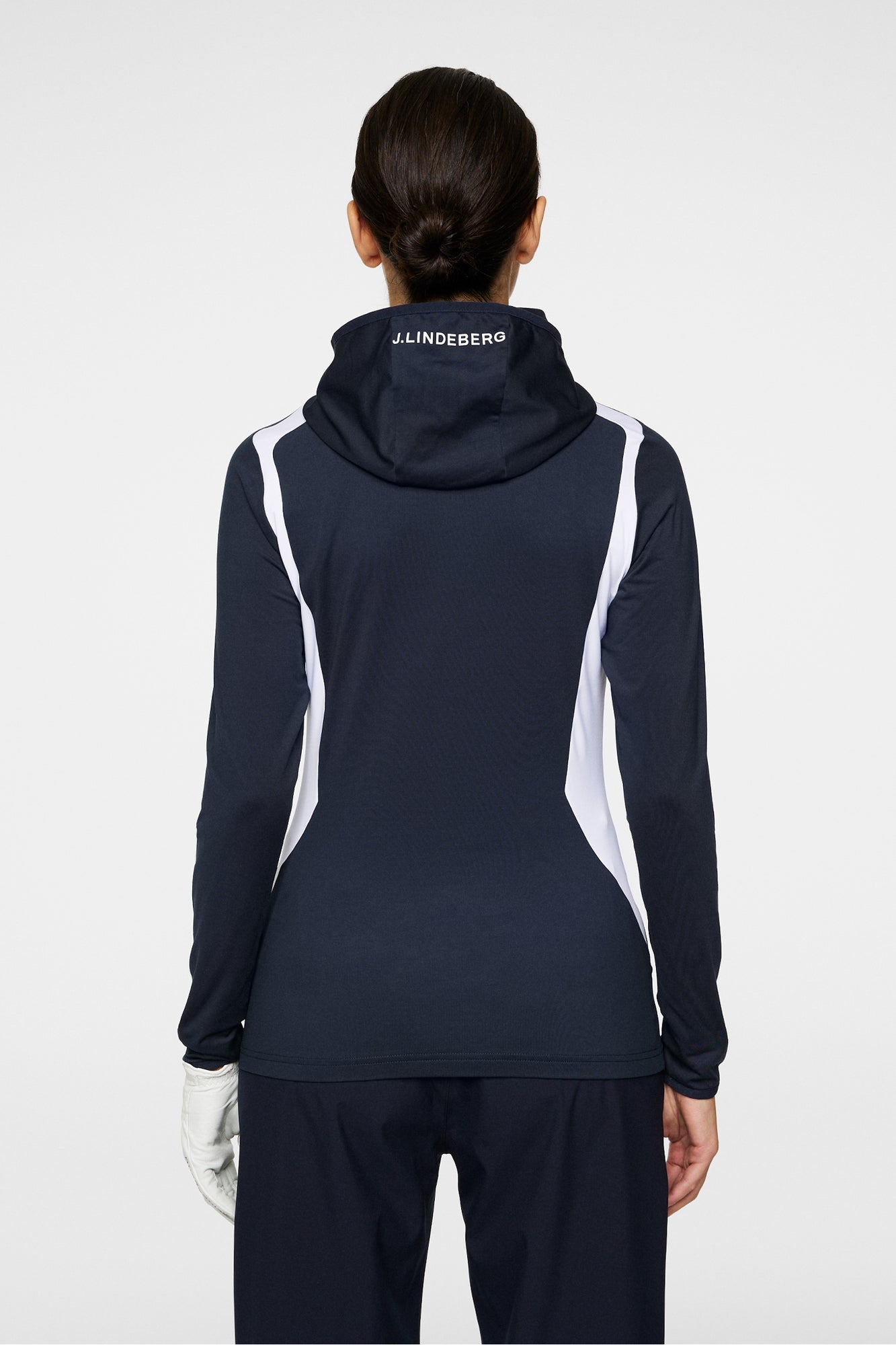 Women | Mae Quarter Zip Hood | JL Navy