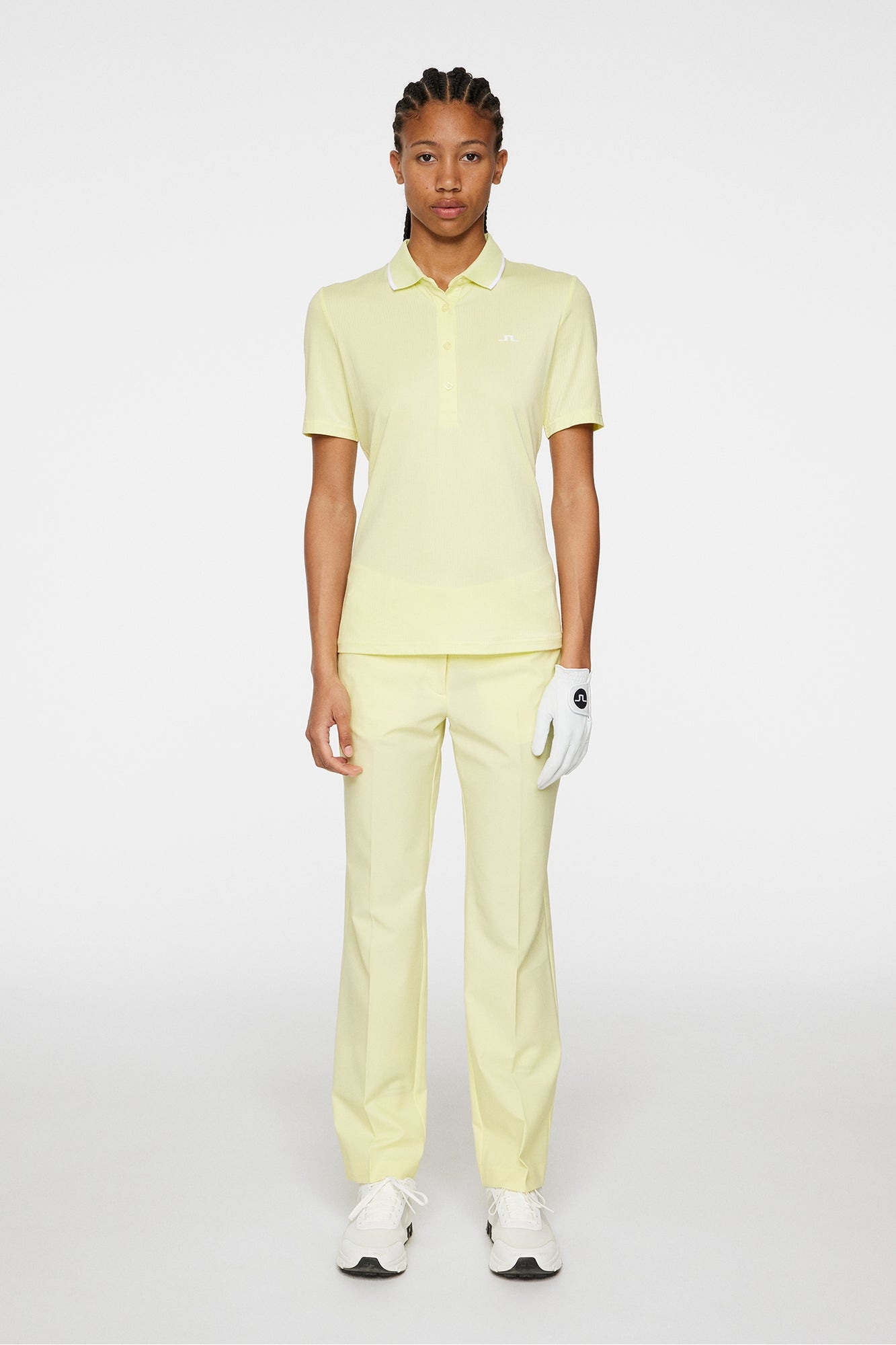 Women | Mindy Polo | Pale Lime Yellow