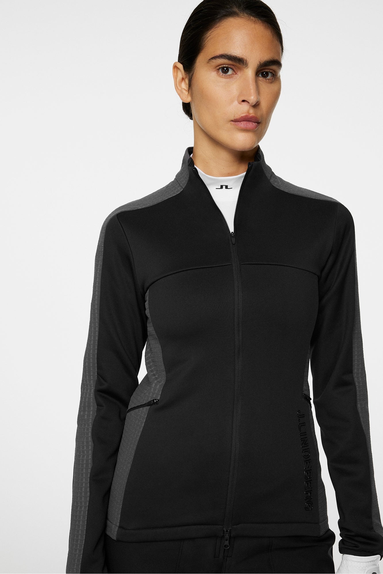 Women | Nina Hybrid Mid Layer | Black