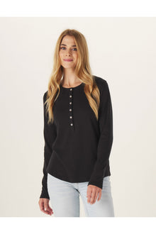 Women | Puremeso Henley | Black