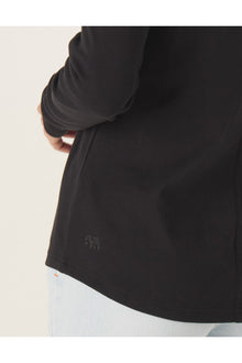 Women | Puremeso Henley | Black