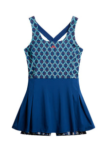 Women | Rachel Print Dress | Racket Fade Estate