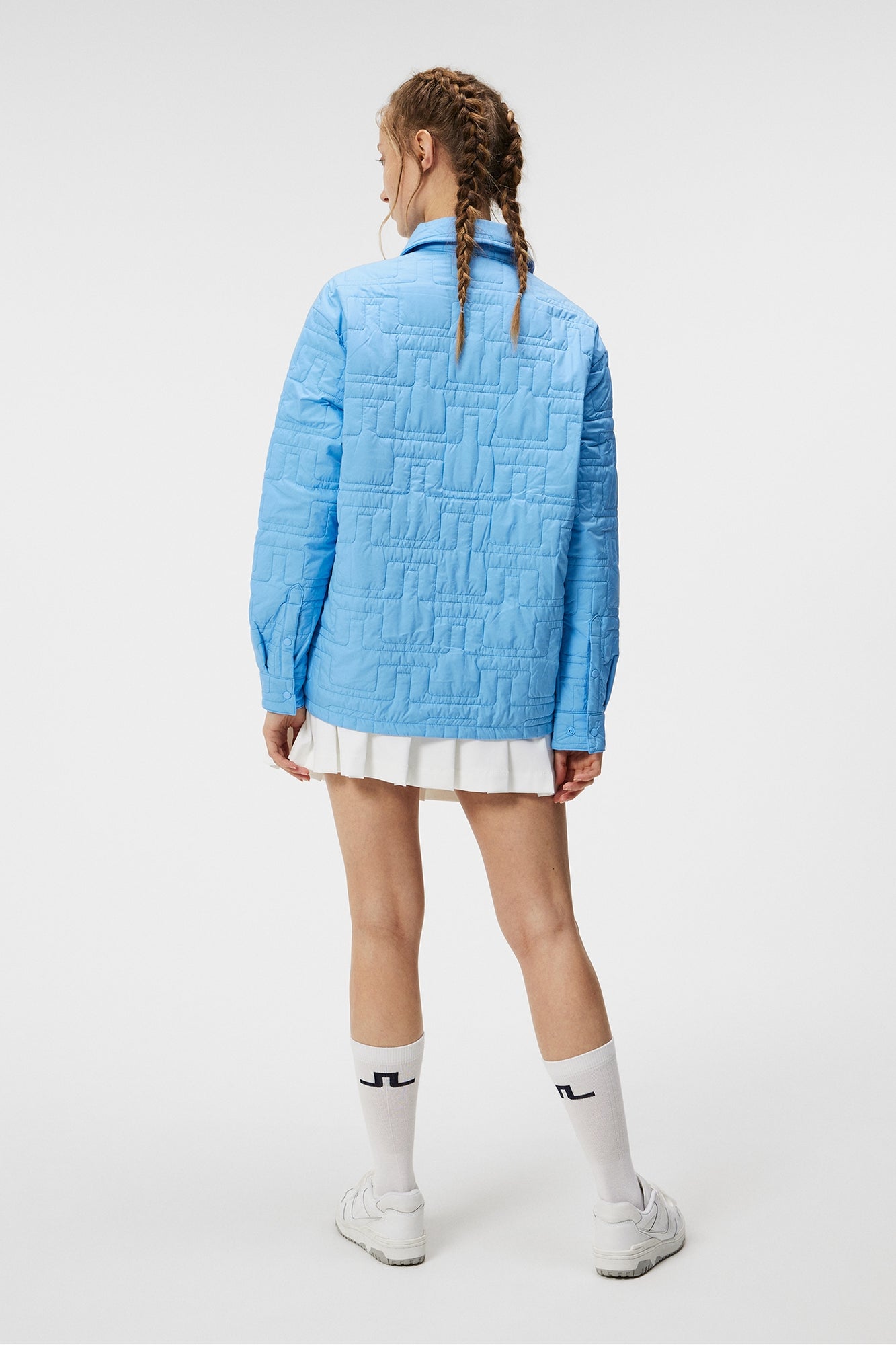 Women | Rose Padded Shirt | Little Boy Blue