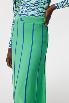 Women | Sally Knitted Skirt | Jade Cream