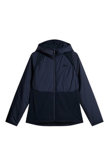 Women | Shona Hybrid Hood Jacket | JL Navy