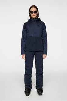 Women | Shona Hybrid Hood Jacket | JL Navy
