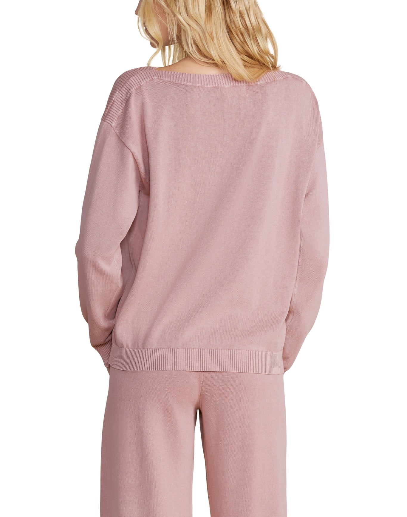 Women | Sunbleached Boatneck Pullover | Teaberry