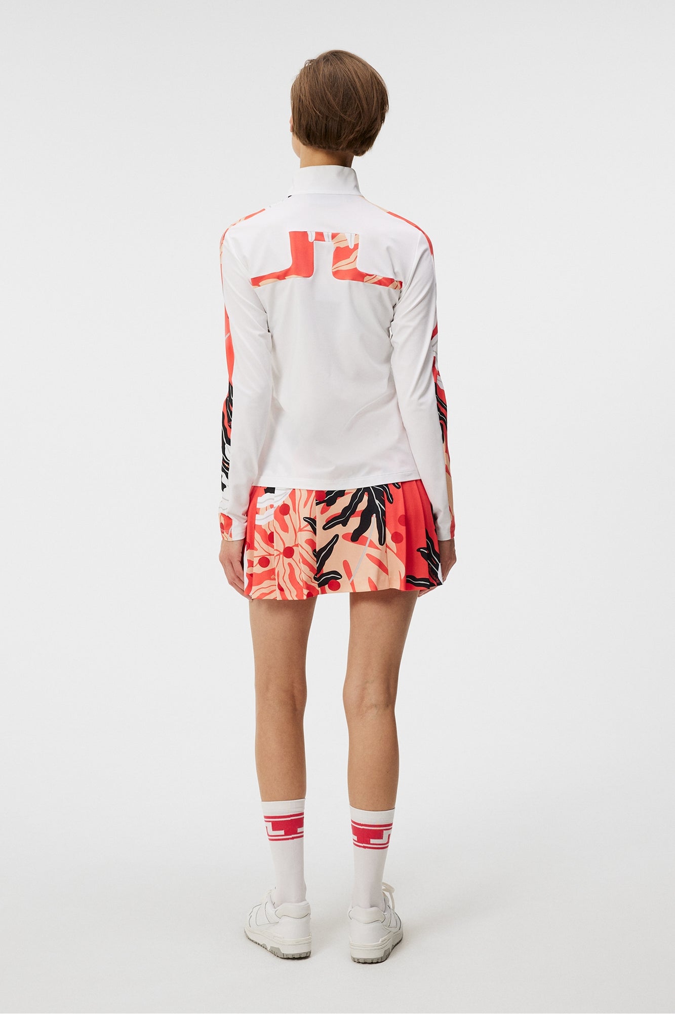 Women | Winona Print Mid Layer | White